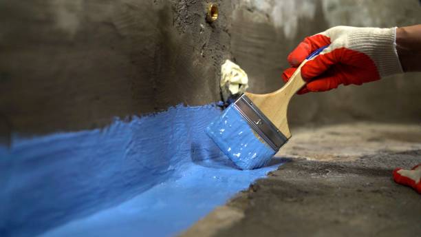 SJ Waterproofing Pros commercial waterproofing team near Fortescue, NJ